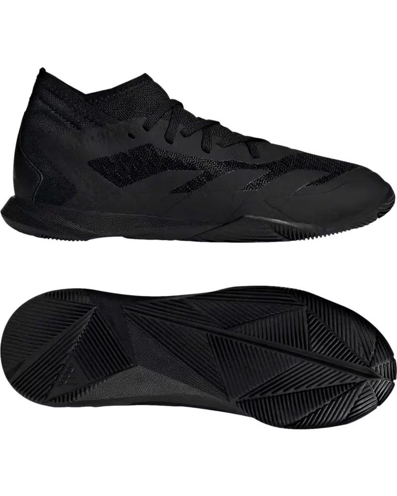 Sapatilhas de Menina e Menino ADIDAS TÊNIS ADIDAS PREDATOR ACCURACY 3 IN J PARA MENINA E MENINO, PRETOS NEGRO
