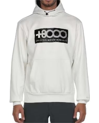 8000 MOLETOM COM CAPUZ MASCULINO +8000 BEIGE