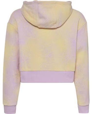 girl and boy shoes ADIDAS ADIDAS CROP HOODIE JUNIOR VIOLET CROPPED SWEATSHIRT VIOLETA