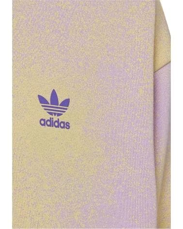 girl and boy shoes ADIDAS ADIDAS CROP HOODIE JUNIOR VIOLET CROPPED SWEATSHIRT VIOLETA