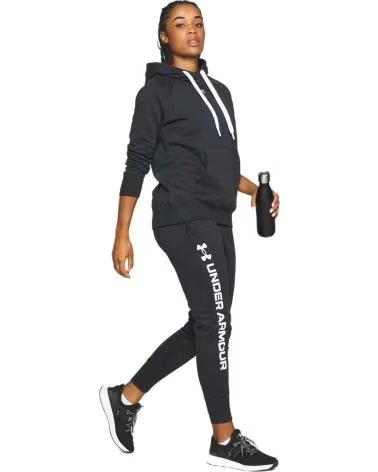 UNDER ARMOUR MOLETOM COM CAPUZ UNDER ARMOUR FEMININO NEGRO