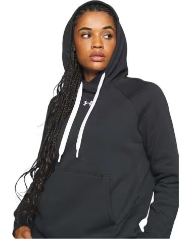 UNDER ARMOUR MOLETOM COM CAPUZ UNDER ARMOUR FEMININO NEGRO