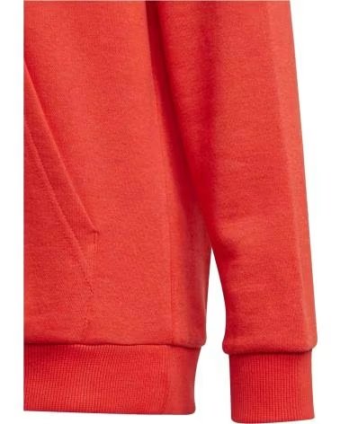 ADIDAS FELPA CON CAPPUCCIO PER BAMBINI ROSSO RIF 878778 ROJO
