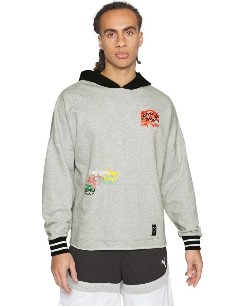 PUMA SUDADERA CON CAPUCHA PUMA PARA HOMBRE MULTICOLOR