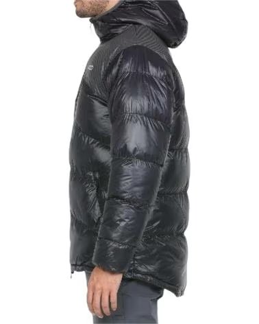 8000 SCHWARZE KAPUZEN-DAUNENJACKE FÜR HERREN NEGRO
