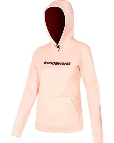TRANGOWORLD MOLETOM COM CAPUZ TRANGOWORLD FEMININO ROSA