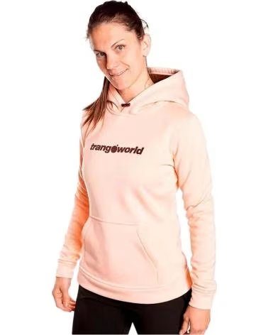TRANGOWORLD MOLETOM COM CAPUZ TRANGOWORLD FEMININO ROSA