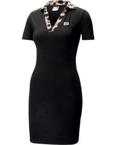 PUMA ABITO IN MAGLIA PUMA NERO DONNA NEGRO
