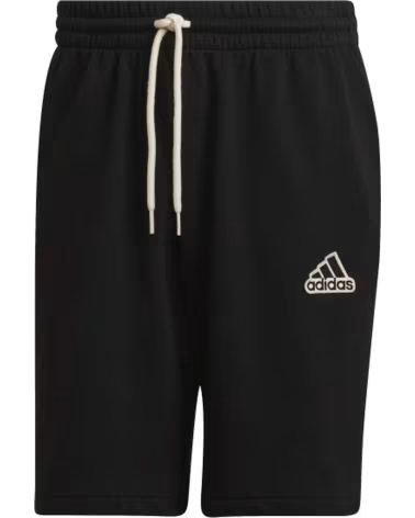 ADIDAS PANTALONCINO ADIDAS DA UOMO NERO NEGRO