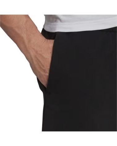 ADIDAS PANTALONCINO ADIDAS DA UOMO NERO NEGRO