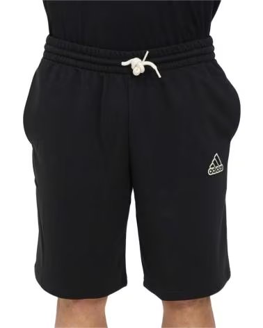 ADIDAS PANTALONCINO ADIDAS DA UOMO NERO NEGRO