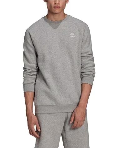 ADIDAS SWEATSHIRT ADIDAS ESSENTIALS HOMME GRIS GRIS