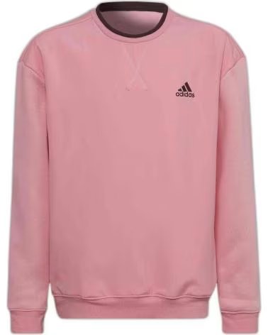 ADIDAS ADIDAS ESSENTIALS LOGO SWEATSHIRT FOR KIDS UNISEX PINK ROSA