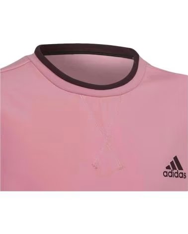 ADIDAS ADIDAS ESSENTIALS LOGO SWEATSHIRT FOR KIDS UNISEX PINK ROSA