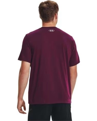 UNDER ARMOUR T-SHIRT À MANCHES COURTES UNDER ARMOUR AVEC LOGO POUR HOMME MORADO
