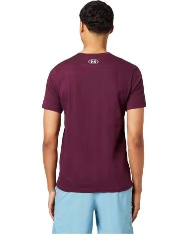 UNDER ARMOUR T-SHIRT À MANCHES COURTES UNDER ARMOUR AVEC LOGO POUR HOMME MORADO