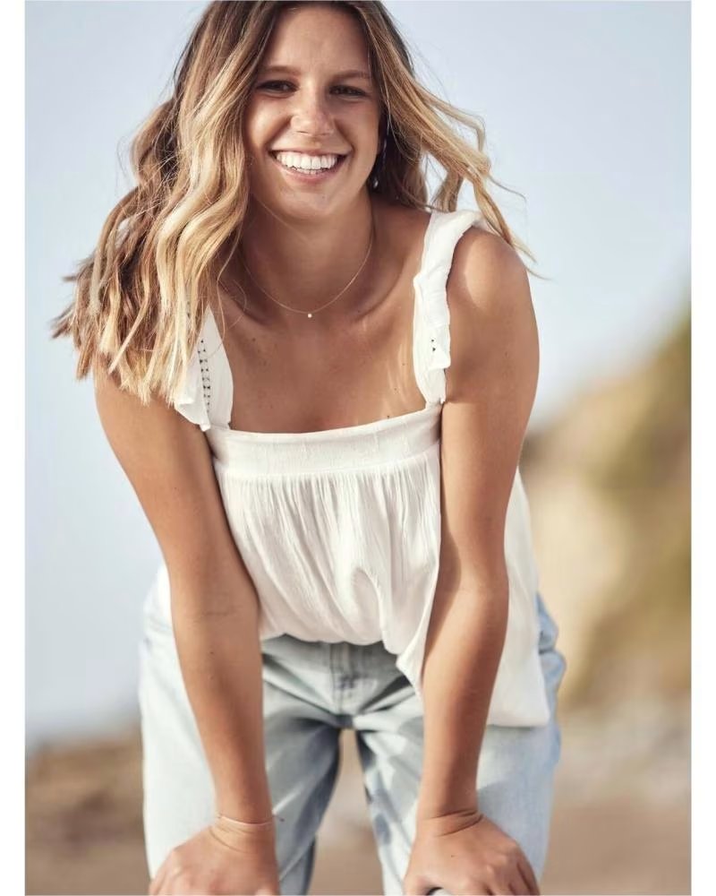 ROXY ROXY TOP DE TIRANTES PARA MUJER BLANCO BLANCO