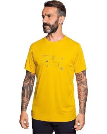 TRANGOWORLD CAMISETA DE MANGA CURTA TRANGOWORLD MASCULINA AMARILLO