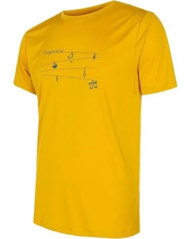 TRANGOWORLD CAMISETA DE MANGA CURTA TRANGOWORLD MASCULINA AMARILLO