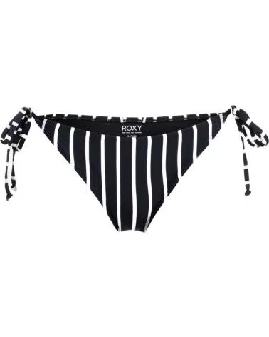 ROXY ROXY GESTREIFTER BIKINI-SLIP FÜR DAMEN NEGRO