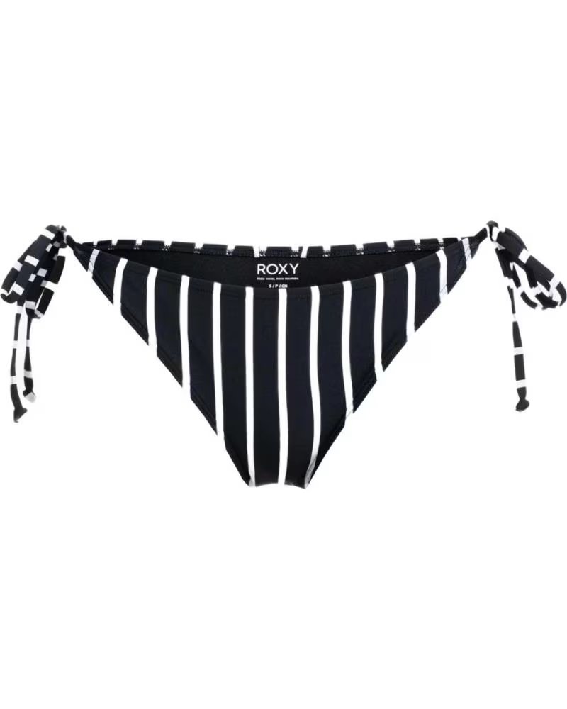 ROXY ROXY GESTREIFTER BIKINI-SLIP FÜR DAMEN NEGRO