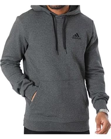 ADIDAS MOLETOM COM CAPUZ ADIDAS ESSENTIALS MASCULINO GRIS