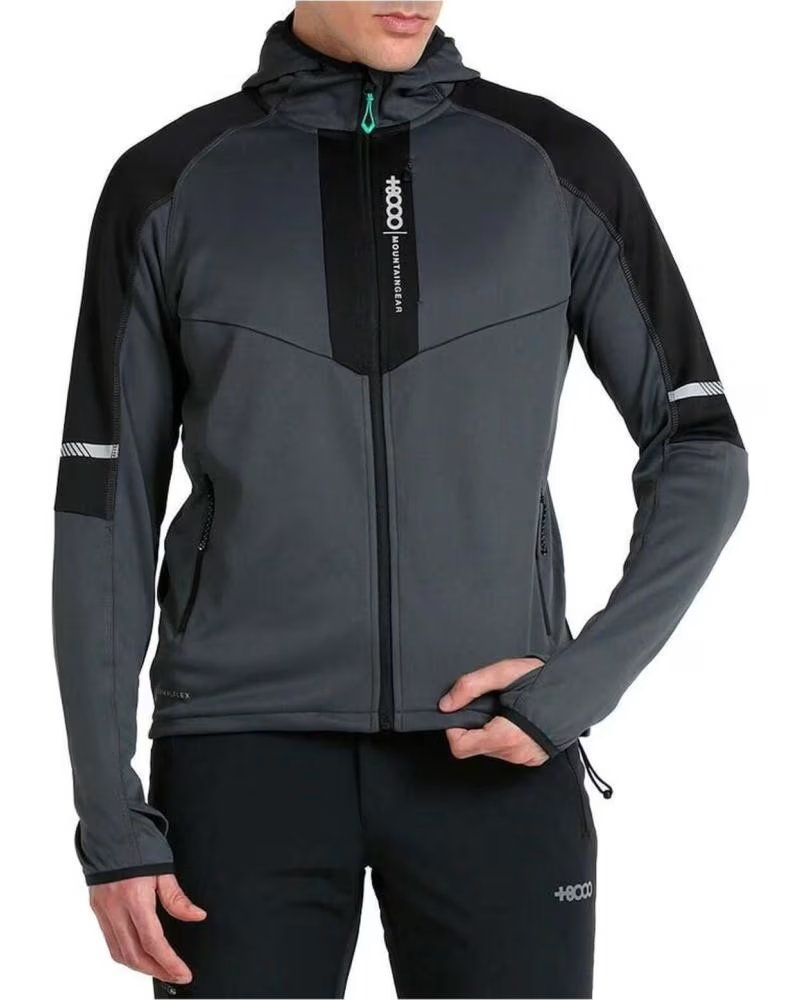 8000 VESTE DE SPORT HOMME GRISE GRIS