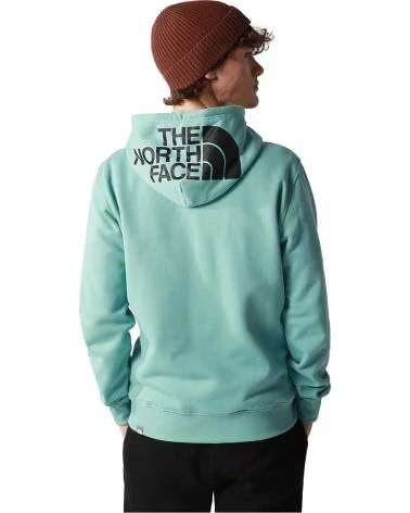 THE NORTH FACE FELPA CON CAPPUCCIO THE NORTH FACE DA UOMO VERDE