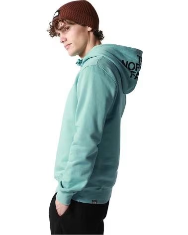 THE NORTH FACE FELPA CON CAPPUCCIO THE NORTH FACE DA UOMO VERDE