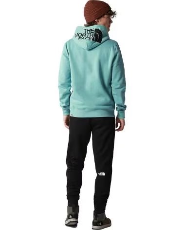THE NORTH FACE FELPA CON CAPPUCCIO THE NORTH FACE DA UOMO VERDE