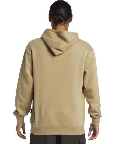 QUIKSILVER MOLETOM COM CAPUZ QUIKSILVER ESSENTIAL LOGO MASCULINO BEGE BEIGE