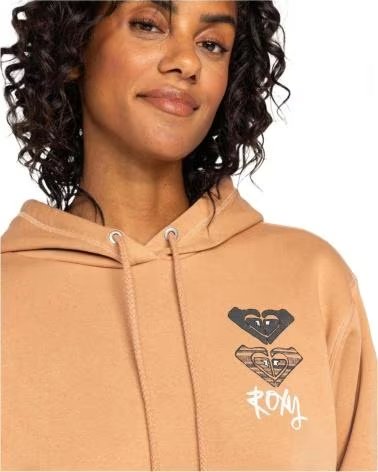 ROXY SUDADERA CON CAPUCHA EN PARA MUJER NARANJA