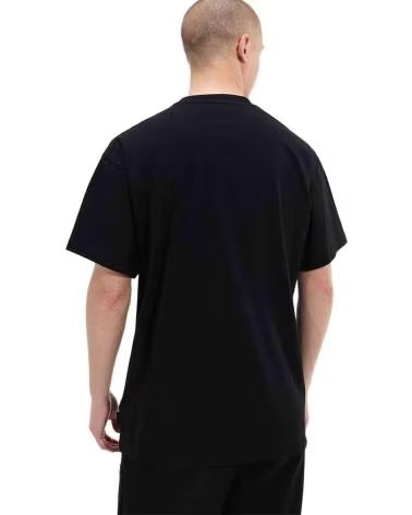 ELLESSE T-SHIRT NOIR ELLESSE AVEC LOGO DORÉ BLACK