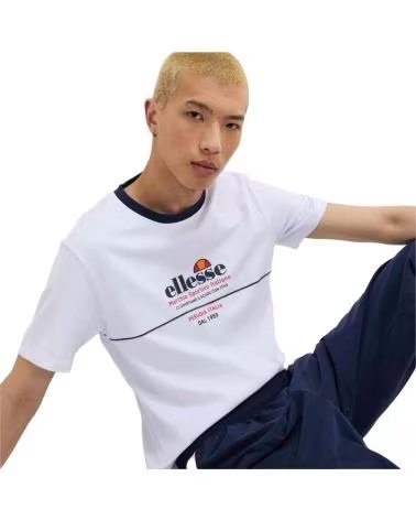 ELLESSE ELLESSE MEN´S SHORT SLEEVE T-SHIRT BLANCO
