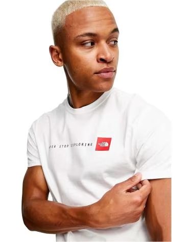 THE NORTH FACE CAMISETA DE MANGA CORTA THE NORTH FACE PARA HOMBRE BLANCO