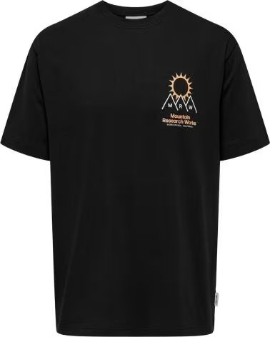ONLY CAMISETA DE MANGA CORTA ONLY SONS PARA HOMBRE NEGRO
