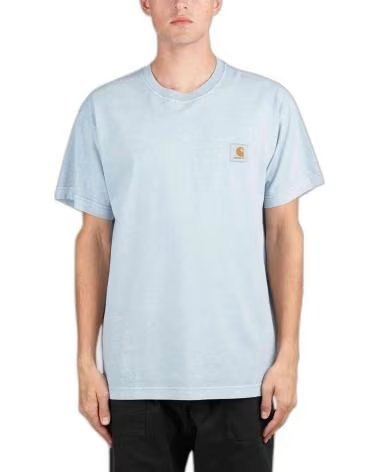 CARHARTT WIP CAMISETA CARHARTT WIP DE MANGA CURTA MASCULINA AZUL