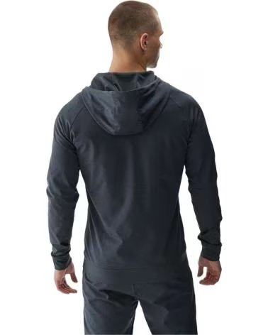 4F SUDADERA CON CAPUCHA EN PARA HOMBRE NEGRO
