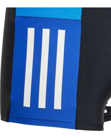 ADIDAS COSTUME DA BAGNO ADIDAS "3-STRIPES" PER BAMBINO NERO NEGRO