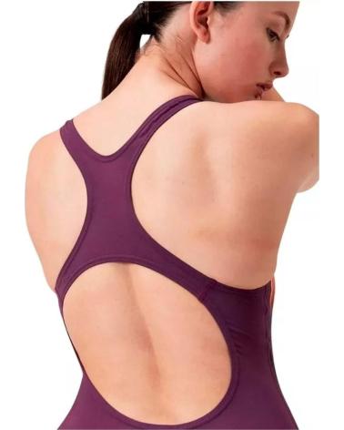 SPEEDO BAÑADOR DE COMPETICIÓN CON ESTAMPADO ABSTRACTO MORADO