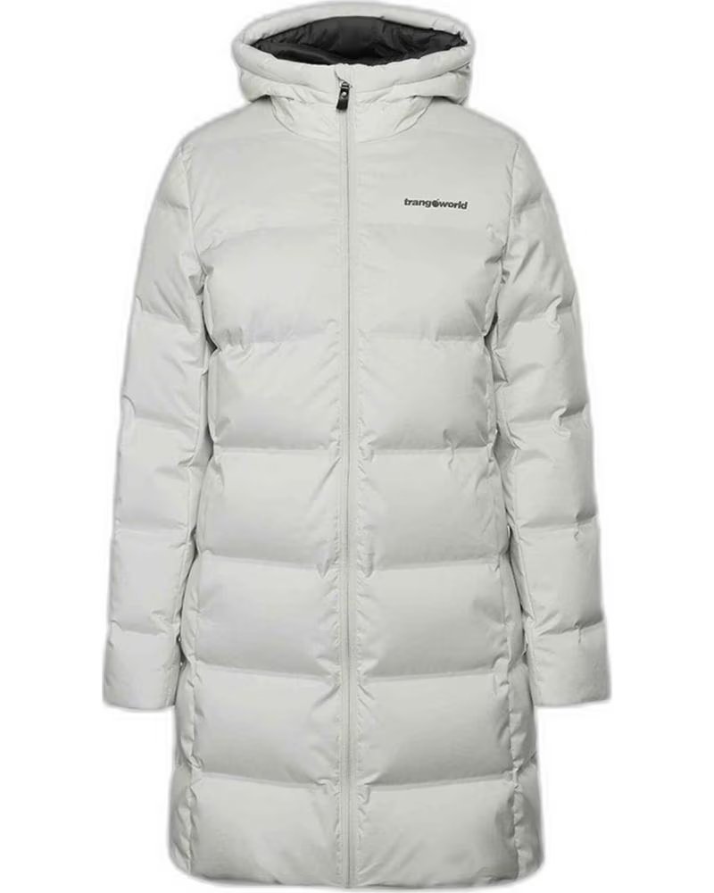 TRANGOWORLD PARKA LUNGO TRAPUNTATO TRANGOWORLD DA DONNA BLANCO