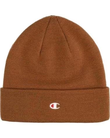 CHAMPION BERRETTO CHAMPION BEANIE UNISEX MARRONE BEIGE