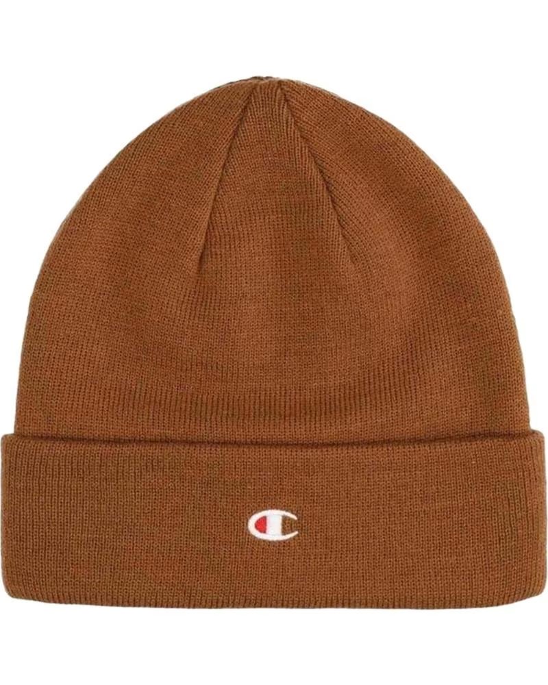 CHAMPION BERRETTO CHAMPION BEANIE UNISEX MARRONE BEIGE