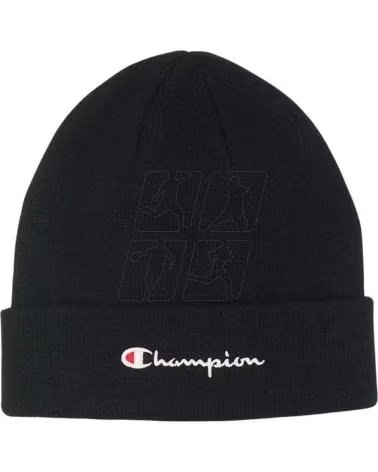 CHAMPION CHAMPION BLACK BEANIE UNISEX NEGRO