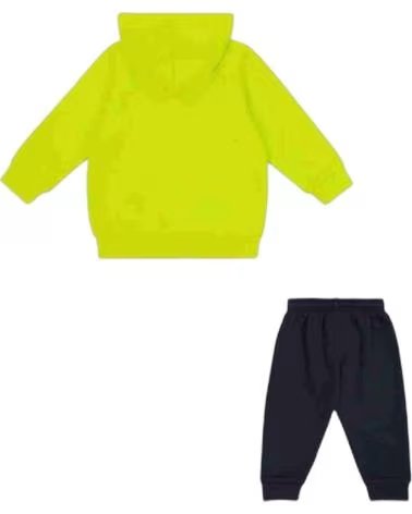 CHAMPION ENSEMBLE DE SPORT ENFANT CHAMPION AVEC FERMETURE ÉCLAIR ET LOGO VERDE