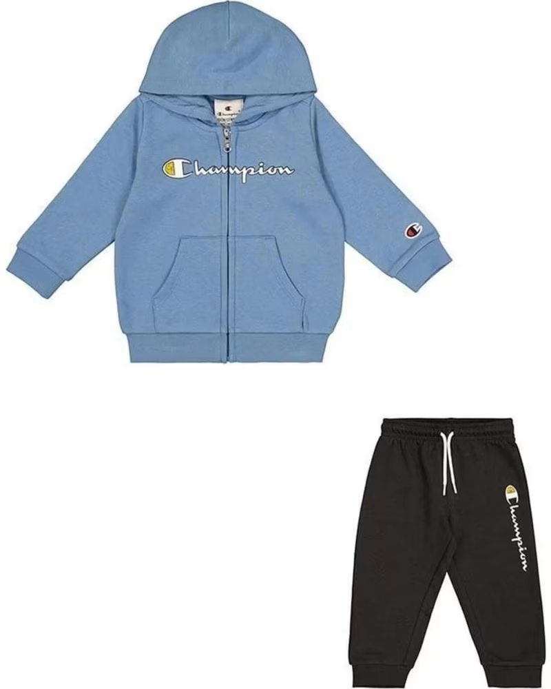 CHAMPION ENSEMBLE DE SURVÊTEMENT CHAMPION UNISEXE POUR ENFANTS BLEU AZUL