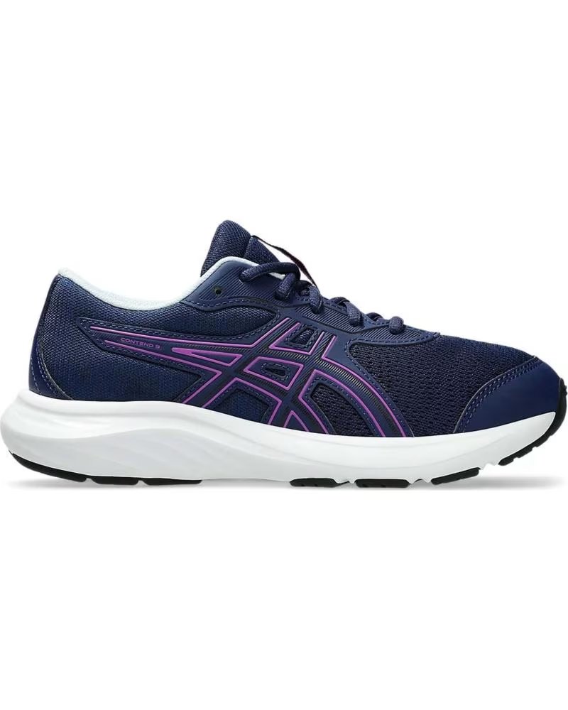 ASICS ZAPATILLAS RUNNING EN COLOR PARA NINS MARINO