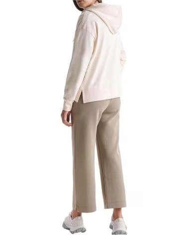 ASTORE FELPA CON ZIP E CAPPUCCIO DA DONNA 1263608-3479 BEIG