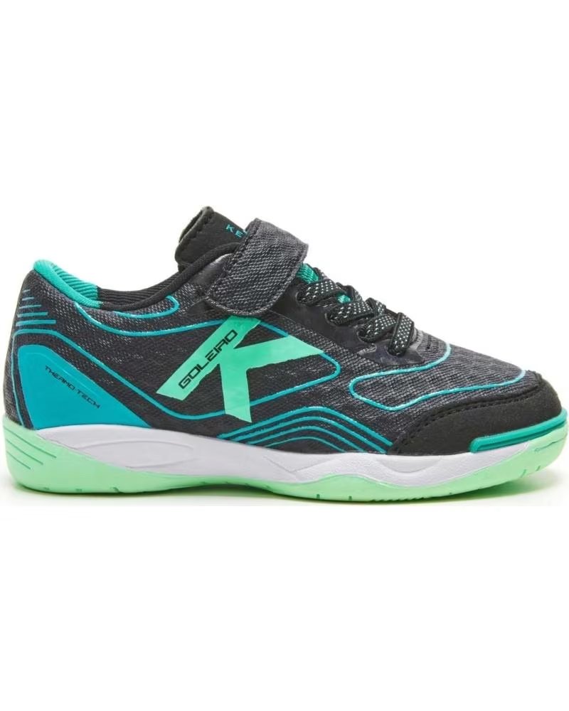 KELME BOTAS DE FUTBOL SALA EN PARA NINOS NEGRO