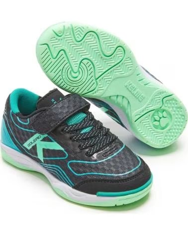 KELME BOTAS DE FUTBOL SALA EN PARA NINOS NEGRO